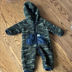 Baby Carhartt Camo Sherpa One Piece (3-6mo) (nwot)